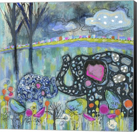 Framed No Cloudy Days With You Print