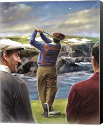 Framed Ben Hogan Golf Print