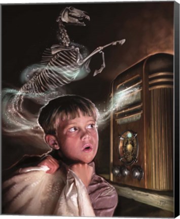 Framed Spirit of Radio Print