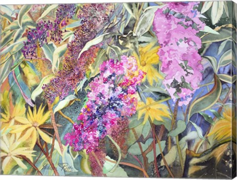 Framed Allans Garden Print
