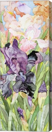 Framed Black Iris Print