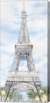 Framed Eiffel Tower Print
