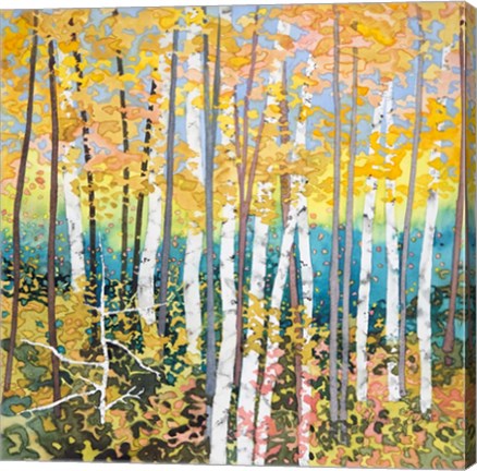 Framed Mystery Of Trees V Print