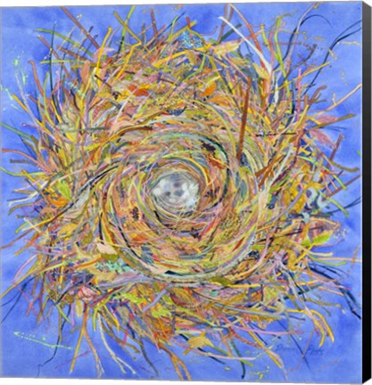 Framed Nest III-Vortex Print