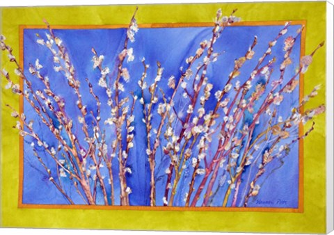 Framed Pussy Willows Print