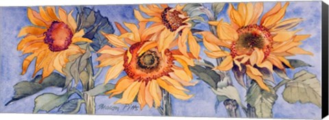 Framed Sunflowers VI Print