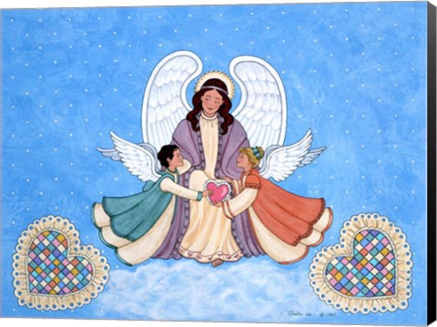 Framed Angel of Love Print