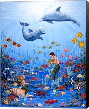 Framed Fantasea Print