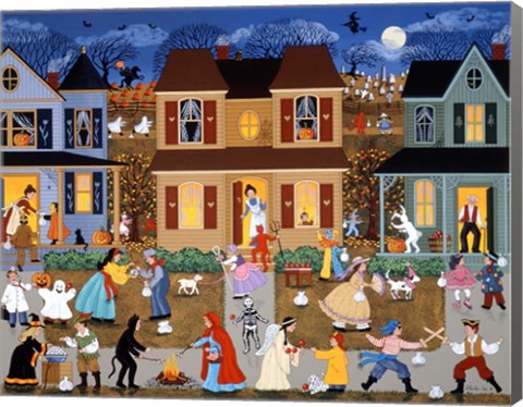 Framed Trick Or Treat 2 Print