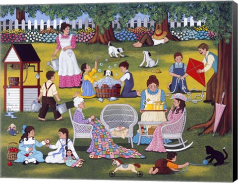 Framed Cool Shade, and Lemonade Print