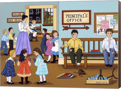 Framed Principal&#39;s Office Print