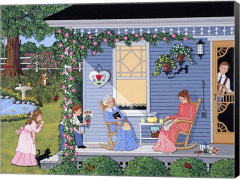 Framed Quiet Mother&#39;s Day Print