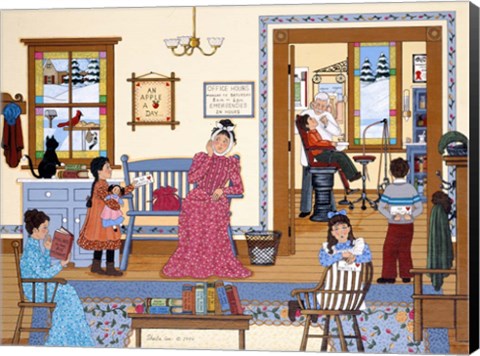 Framed Good News and Bad News Print