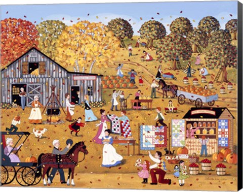 Framed October Gave A Party Print