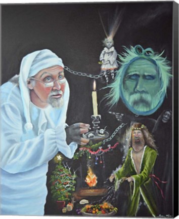 Framed Scrooge Print