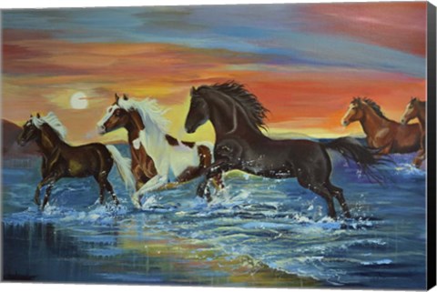 Framed Horizon 2 Print