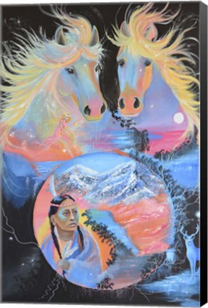 Framed Fantasy Reality Print