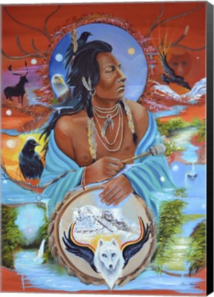 Framed One Beat In Time Print