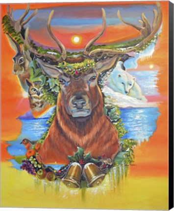 Framed Unwrap Natures Gifts Print