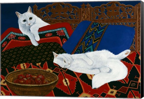 Framed Pamuk And Pomegranates Print