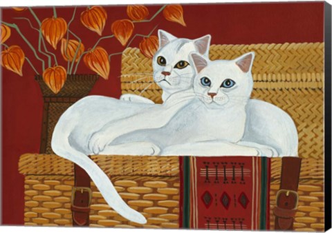 Framed Smudge And Ellie Print