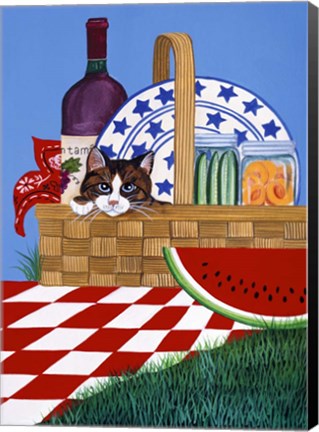 Framed Picnic Print