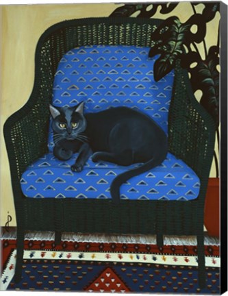 Framed Comfy Chair Print