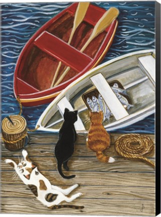 Framed Days Catch Print