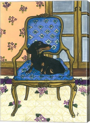 Framed French Chair Print