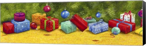 Framed Christmas Border 2 Print