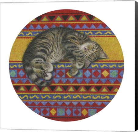 Framed Comfortable Spot Print