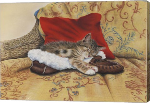 Framed Comfy Slipper Print