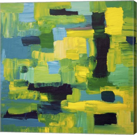 Framed Cubic Abstract Print