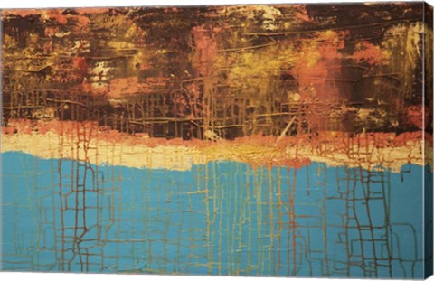 Framed Electrical Charge XII Print