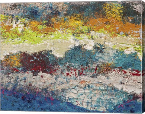 Framed Mountain Trek Print