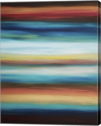 Framed Sunrise VIII - Canvas 1 Print
