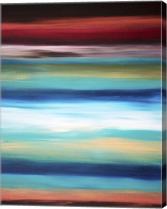 Framed Sunrise VIII - Canvas 3 Print