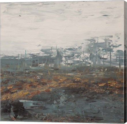 Framed Winter Lake Print