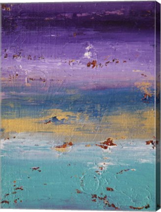 Framed Side of the Moon - Canvas 1 Print