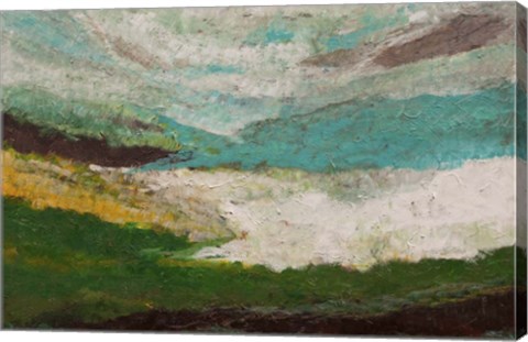 Framed Coastal Viewpoint II Print