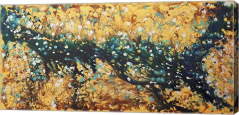 Framed Liquid Energy 17 Print