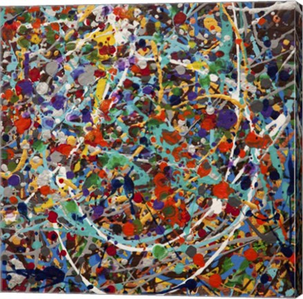 Framed Spin 2 - Canvas 1 Print