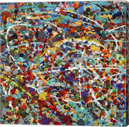 Framed Spin 2 - Canvas 4 Print