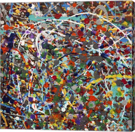 Framed Spin 2 - Canvas 5 Print