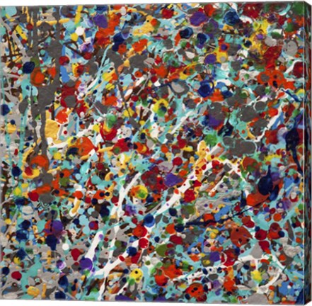 Framed Spin 2 - Canvas 6 Print