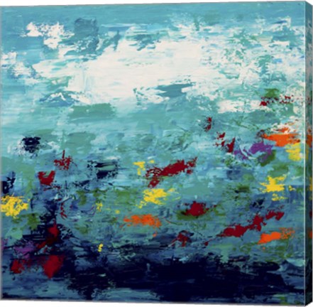 Framed Color Garden 2 Print