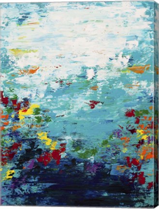 Framed Color Garden 3 Print