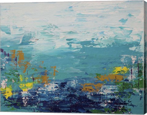 Framed Blue Lake Print