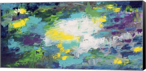 Framed Jardin de Elsie Print