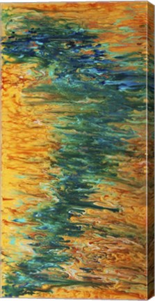 Framed Liquid Energy 19 Print